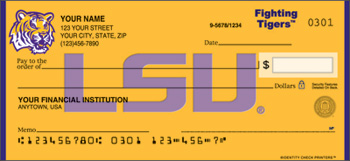 LSU Personal Checks