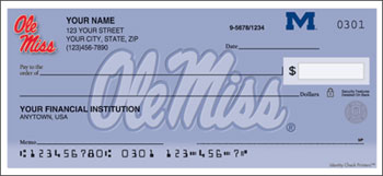 Ole Miss Personal Checks